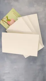Cream upper back needle bed cover segments for Silver Reed