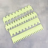 Set of 4 lime green 3D-printed needle pushers for Brother 110 & 120 (3.5mm) machines