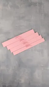 Pink assembly stop ruler set for 5gg knitting machines