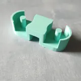 Mint green paraffin wax holder yarn lubricator