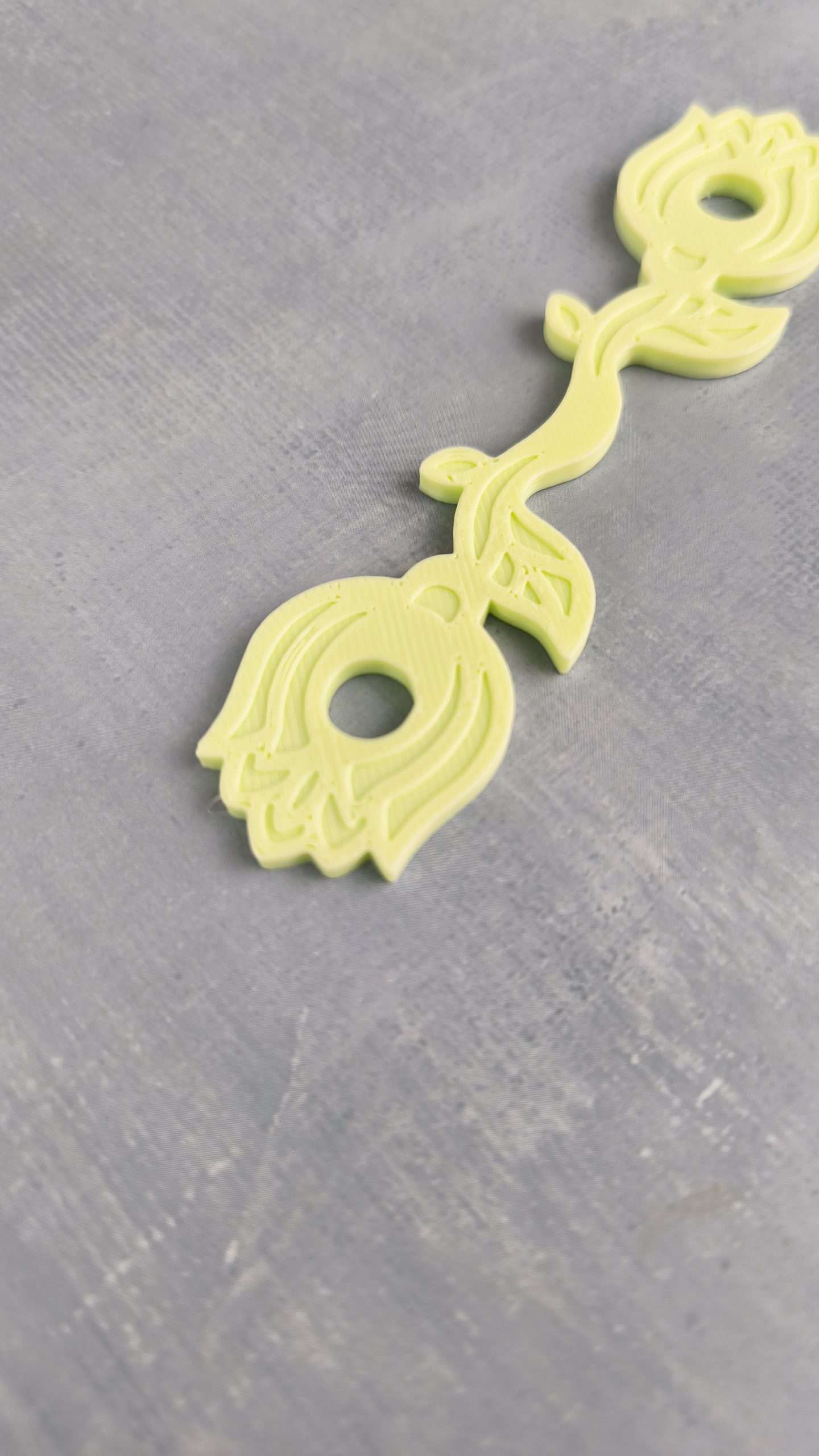 Floral Plating Yarn Holder for Brother 5gg Standard Gauge Knitting Machine - Image 5