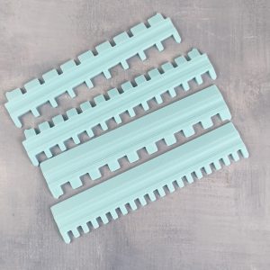 Needle Selector Ruler Set for Standard Gauge (5gg) Knitting Machines – Set of 4