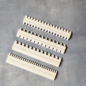 4-Piece Needle Pusher Set Compatible with Brother 110 & 120 Knitting Machines (7 Gauge, 3.5mm) - 3D Printed PLA Needle Selectors for Ribbing
