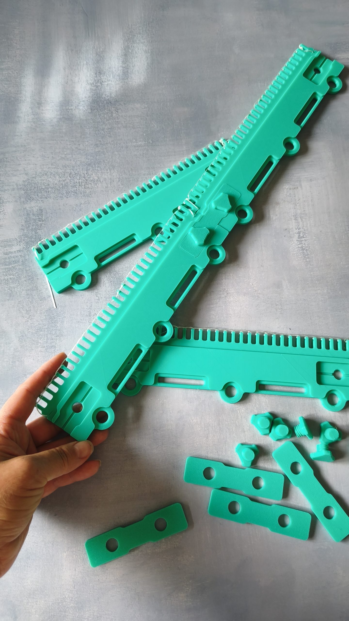 Modular Cast-On Comb Compatible with Silver Reed 7GG 3.6mm - Image 3