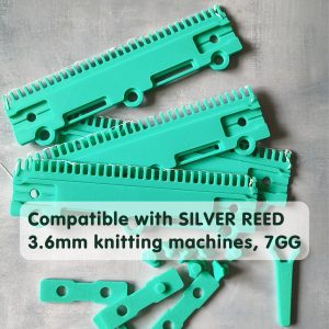 Modular Cast-On Comb Compatible with Silver Reed 7GG 3.6mm